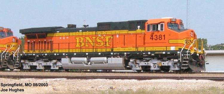 BNSF 4381
